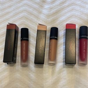 Dose of Colors brand new lipsticks - liquid matte